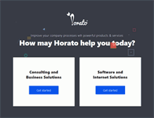 Tablet Screenshot of horato.com